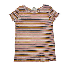 Load image into Gallery viewer, Girls Eve's Sister, striped ribbed tee / top, FUC, size 4,  
