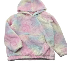 Load image into Gallery viewer, Girls Anko, lined pastel fleece hoodie sweater, GUC, size 6,  