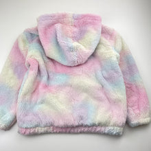 Load image into Gallery viewer, Girls Anko, lined pastel fleece hoodie sweater, GUC, size 6,  