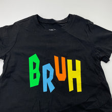 Load image into Gallery viewer, Girls Anko, black cotton tee / top, EUC, size 7,  