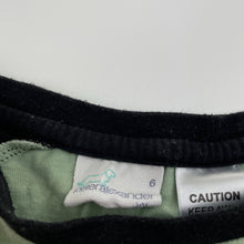 Load image into Gallery viewer, Unisex Peter Alexander, cotton pyjama top, panda (wash fade), FUC, size 6,  