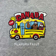 Load image into Gallery viewer, Unisex GILDAN, grey marle tee / top, Canada, EUC, size 4,  