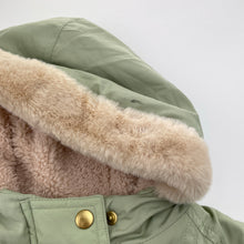 Load image into Gallery viewer, Girls Target, green hooded jacket / coat, EUC, size 3,  