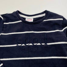 Load image into Gallery viewer, Unisex Seed, Heritage embroidered cotton long sleeve top, GUC, size 6,  