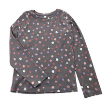Load image into Gallery viewer, Girls KID, ribbed floral organic cotton blend top, EUC, size 7,  