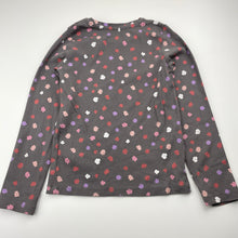 Load image into Gallery viewer, Girls KID, ribbed floral organic cotton blend top, EUC, size 7,  