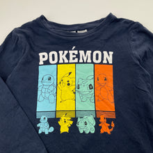 Load image into Gallery viewer, Unisex Nintendo, POKEMON cotton pyjama top, GUC, size 6,  
