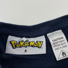 Load image into Gallery viewer, Unisex Nintendo, POKEMON cotton pyjama top, GUC, size 6,  