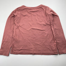 Load image into Gallery viewer, Girls Anko, cotton long sleeve tee / top, cat, FUC, size 7,  