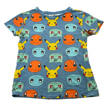 Load image into Gallery viewer, Unisex Nintendo, POKEMON cotton tee / top (wash fade), FUC, size 8,  