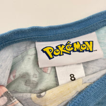 Load image into Gallery viewer, Unisex Nintendo, POKEMON cotton tee / top (wash fade), FUC, size 8,  