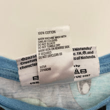 Load image into Gallery viewer, Unisex Nintendo, POKEMON cotton tee / top (wash fade), FUC, size 8,  
