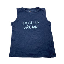 Load image into Gallery viewer, Boys Anko, navy cotton singlet / tank top, EUC, size 3,  