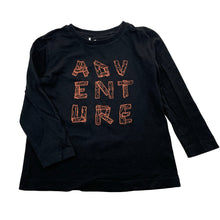 Load image into Gallery viewer, Boys Brilliant Basics, black cotton long sleeve top, EUC, size 4,  