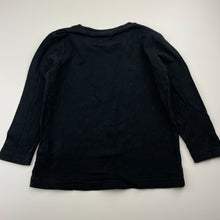Load image into Gallery viewer, Boys Brilliant Basics, black cotton long sleeve top, EUC, size 4,  