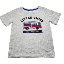 Load image into Gallery viewer, Boys Anko, pyjama tee / top, fire engine, EUC, size 7,  