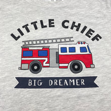 Load image into Gallery viewer, Boys Anko, pyjama tee / top, fire engine, EUC, size 7,  