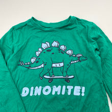 Load image into Gallery viewer, Boys Anko, cotton long sleeve tee / top, dinosaur, EUC, size 4,  