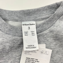 Load image into Gallery viewer, Unisex Brilliant Basics, fleece-lined sweater / jumper, NEW, size 3,  