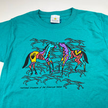 Load image into Gallery viewer, Unisex GILDAN, Smithsonian Institution tee / top, horses, NEW, size 6-8,  