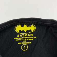 Load image into Gallery viewer, Boys DC Comics, BATMAN cotton long sleeve top, FUC, size 4,  