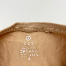 Load image into Gallery viewer, Girls Target, organic cotton long sleeve top, EUC, size 4,  