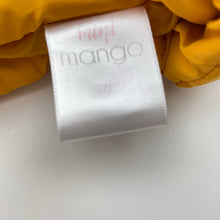 Load image into Gallery viewer, Girls Mango, yellow puffer jacket / coat, GUC, size 7,  