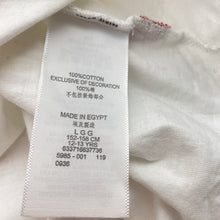 Load image into Gallery viewer, Unisex Levi's, white cotton tee / top (cracked print), FUC, size 12-13,  