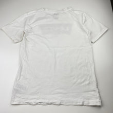 Load image into Gallery viewer, Unisex Levi's, white cotton tee / top (cracked print), FUC, size 12-13,  