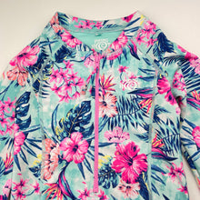 Load image into Gallery viewer, Girls PIPING HOT, long sleeve swim one-piece / surfsuit, GUC, size 7,  