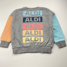 Load image into Gallery viewer, Unisex ALDI, ALDImania limited edition fleece-lined sweater / jumper, EUC, size 4,  