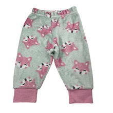 Load image into Gallery viewer, Girls Baby Berry, fleece winter pyjama pants / bottoms, FUC, size 1,  
