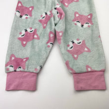 Load image into Gallery viewer, Girls Baby Berry, fleece winter pyjama pants / bottoms, FUC, size 1,  
