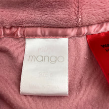 Load image into Gallery viewer, Girls Mango, soft feel dressing gown / bath robe, EUC, size 6,  