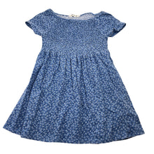 Load image into Gallery viewer, Girls H&amp;M, floral cotton casual dress, FUC, size 3-4, L: 54cm