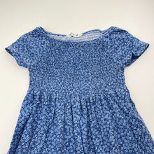 Load image into Gallery viewer, Girls H&amp;M, floral cotton casual dress, FUC, size 3-4, L: 54cm
