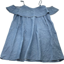 Load image into Gallery viewer, Girls Seed, blue lyocell summer dress, GUC, size 16, L: 76cm