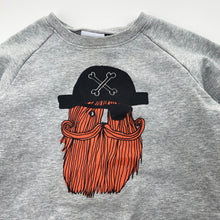 Load image into Gallery viewer, Boys Minti, fleece-lined stretchy sweater / jumper, pirate, GUC, size 2,  
