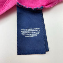 Load image into Gallery viewer, Girls Ralph Lauren, pink cotton tee / top, discolouration, FUC, size 5,  