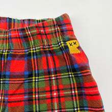 Load image into Gallery viewer, Unisex Rock Your Baby, stretchy tartan pants / bottoms, elasticated, GUC, size 0,  