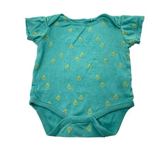 Load image into Gallery viewer, Unisex Next, cotton bodysuit / romper, avocado, FUC, size 0,  