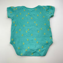 Load image into Gallery viewer, Unisex Next, cotton bodysuit / romper, avocado, FUC, size 0,  
