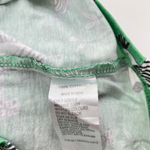 Load image into Gallery viewer, Unisex Sprout, cotton tee / top, zebras, wash fade, FUC, size 1,  