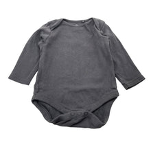 Load image into Gallery viewer, Unisex Next, grey cotton bodysuit / romper, FUC, size 0,  