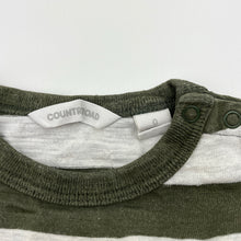 Load image into Gallery viewer, Boys Country Road, cotton long sleeve tee / top, wash fade, FUC, size 0,  