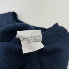 Load image into Gallery viewer, Boys BEAU HUDSON, navy fleece lined sweater / jumper, FUC, size 1,  
