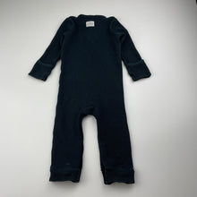 Load image into Gallery viewer, Unisex Country Road, waffle organic cotton blend romper, wash fade, FUC, size 0,  