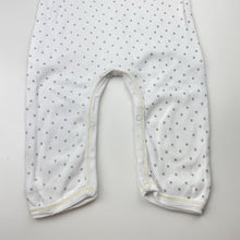 Load image into Gallery viewer, Unisex CLICKS, cotton romper, stars, GUC, size 1,  