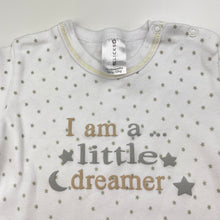 Load image into Gallery viewer, Unisex CLICKS, cotton romper, stars, GUC, size 1,  