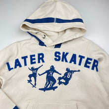 Load image into Gallery viewer, Boys H&amp;M, fleece lined hoodie sweater, skateboarders, FUC, size 5-6,  